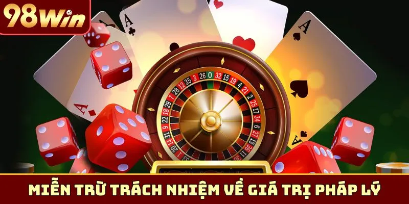 Miễn trừ trách nhiệm về giá trị pháp lý