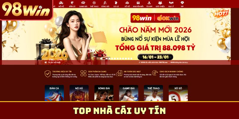 TOP nhà cái uy tín